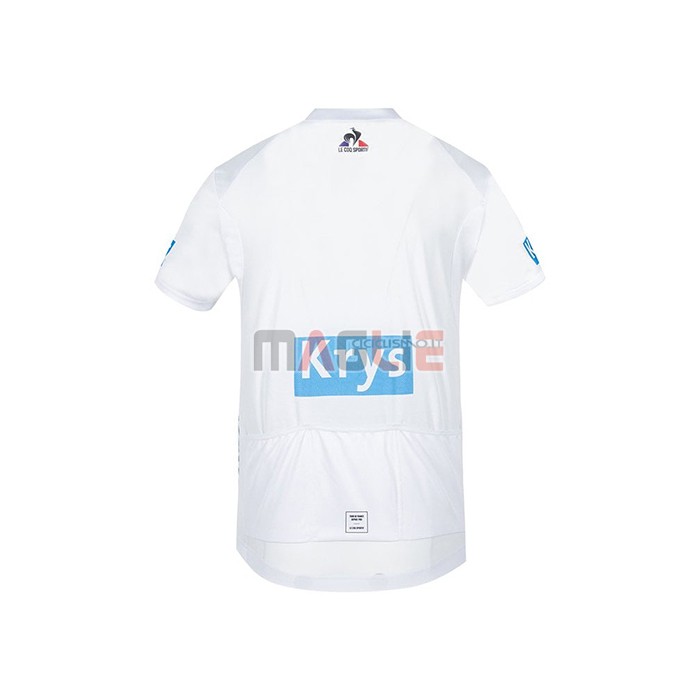 Maglia Tour de France Manica Corta 2021 Bianco